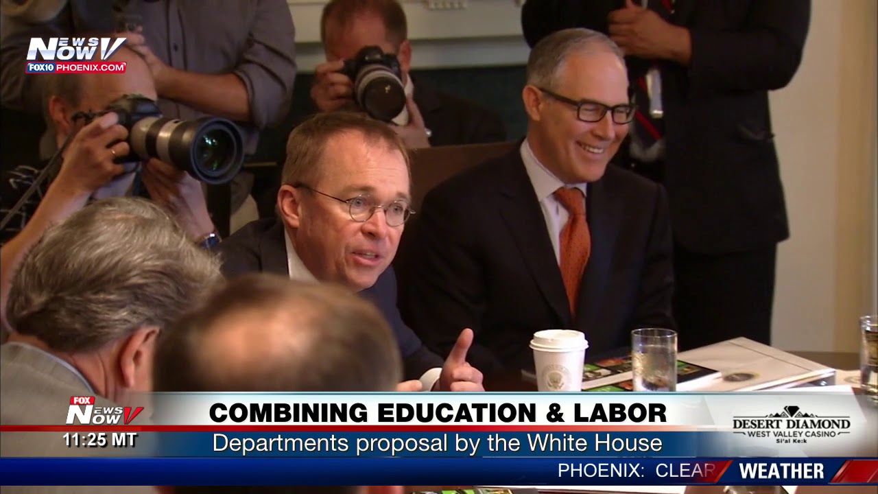 'THIS IS STUPID': OMB Director Mick Mulvaney during cabinet meeting (FNN)