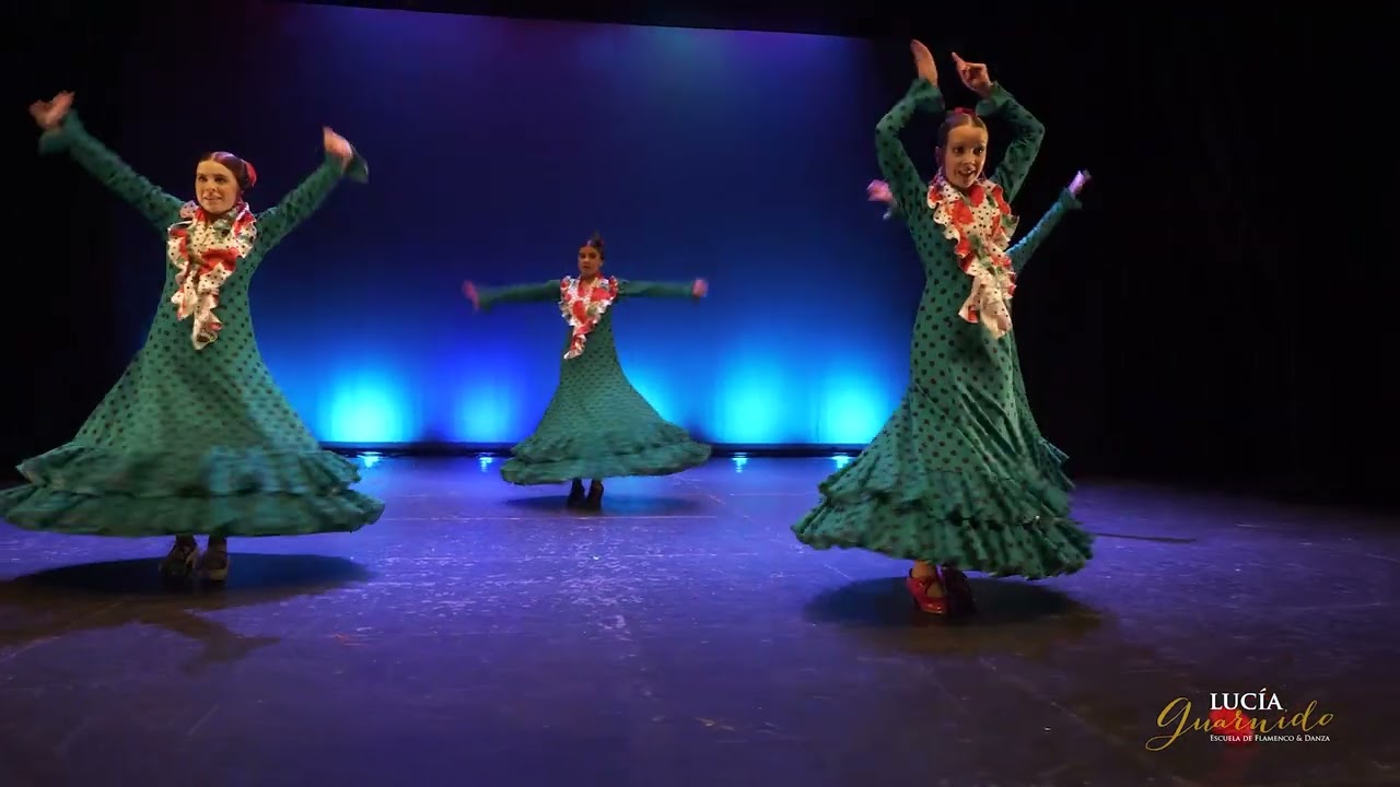 J&oacute;venes Flamencos. Alborea. Fin de Curso 2023. Escuela Luc&iacute;a Guarnido