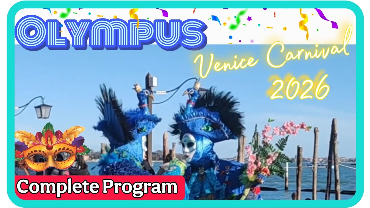 Carnevale di Venezia 2026 🎭 - Olympus - 🎭  - Venice Carnival 2026 🎭 #venezia #italy 