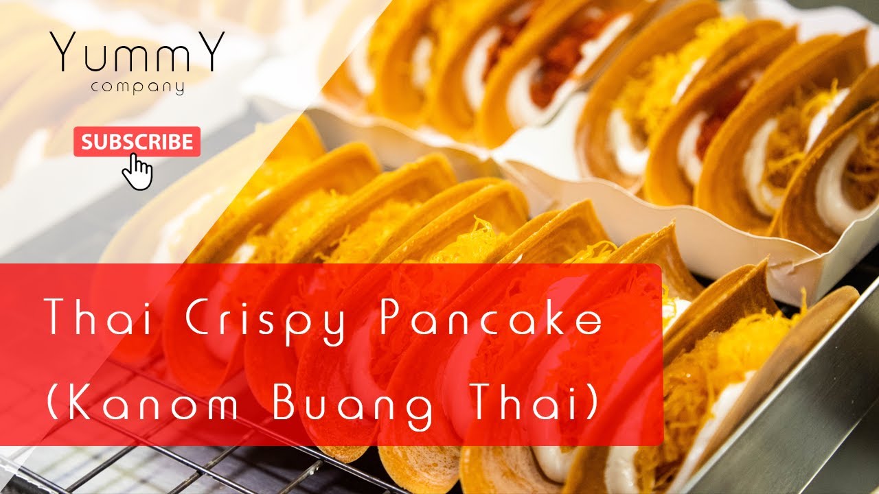 Thai Crispy Pancake / Khanom Buang / Crepe Recipe