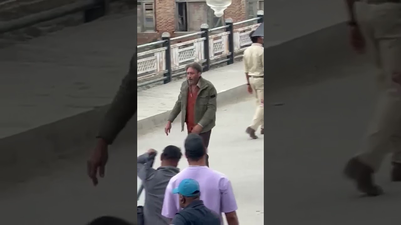 Singham 3 movie shooting 🎥 Jackie Shroff and Ajay devgan #bollywood #rohitshetty #shortvideo