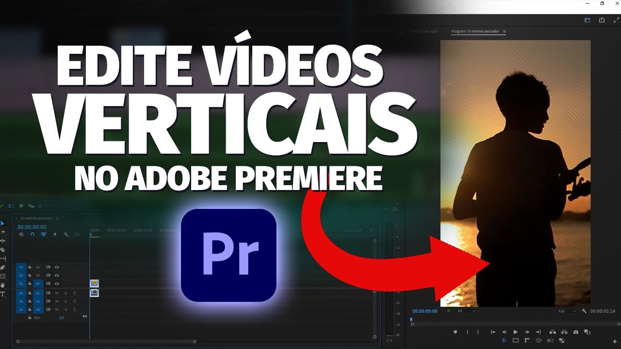 Novidade no Adobe Premiere 2022 - Melhor forma de editar vídeos VERTICAIS