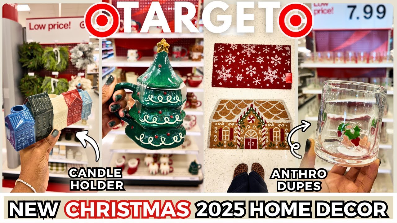 ✨ НОВИНКА Target Christmas 2025 | Домашний декор DUPES и РОЖДЕСТВЕНСКИЕ НАХОДКИ, ВДОХНОВЛЕННЫЕ РА...