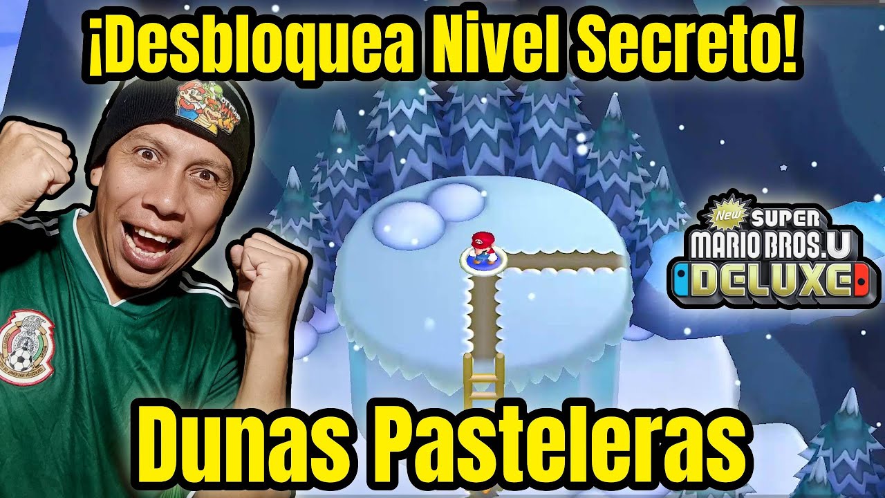 🔓 Cómo Desbloquear el Nivel Secreto en Dunas Pasteleras – NSMBU Deluxe
