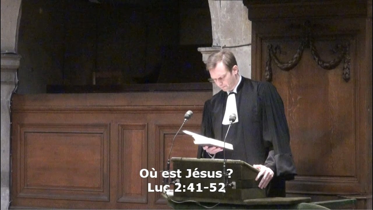 Où est Jésus ?  (Luc 2:41-52)