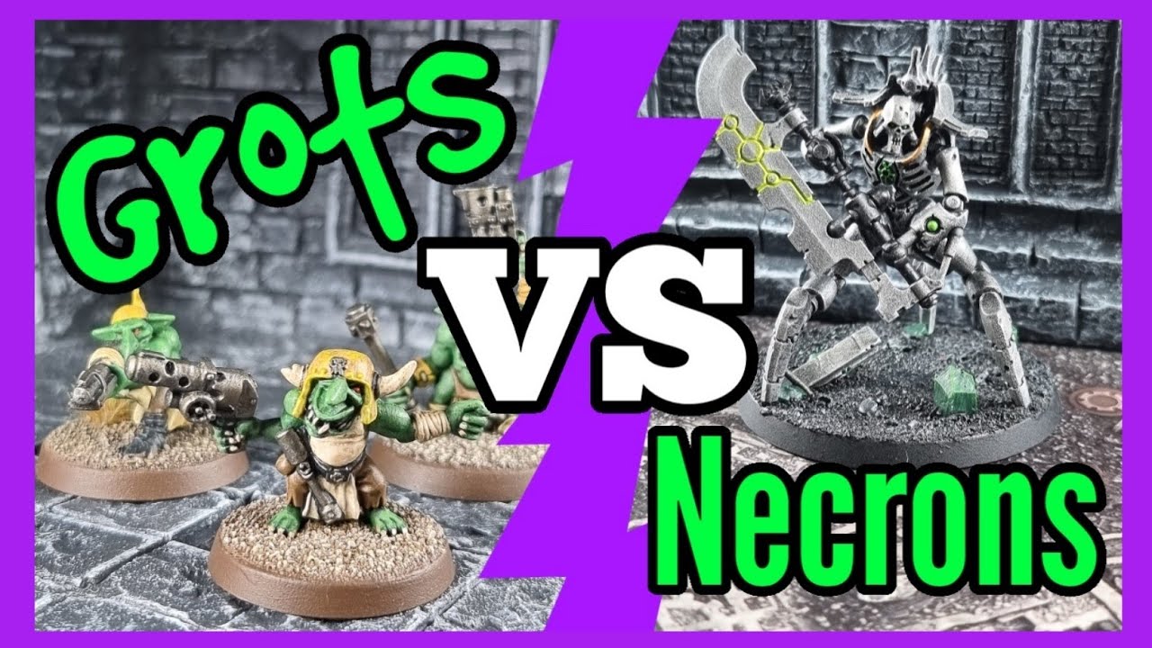40k Battle Report - Orks vs Necrons with IDICBeer 40k
