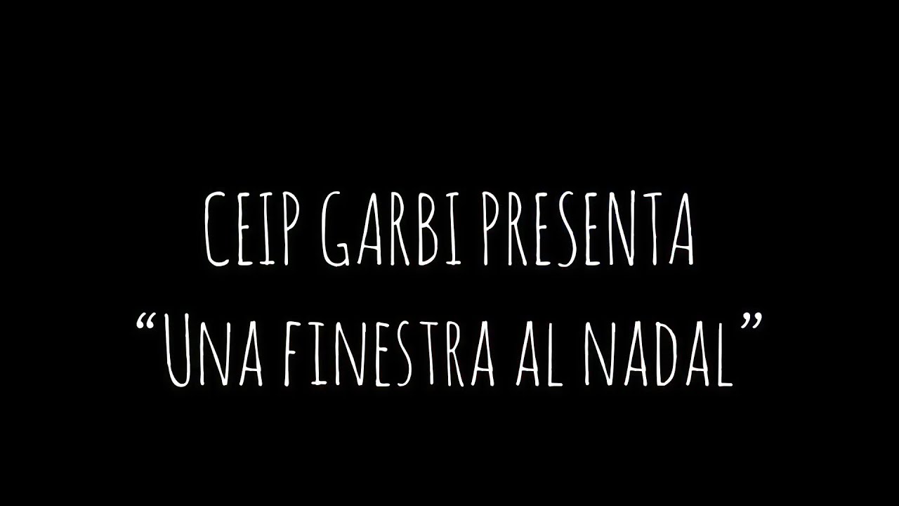Una finestra al Nadal