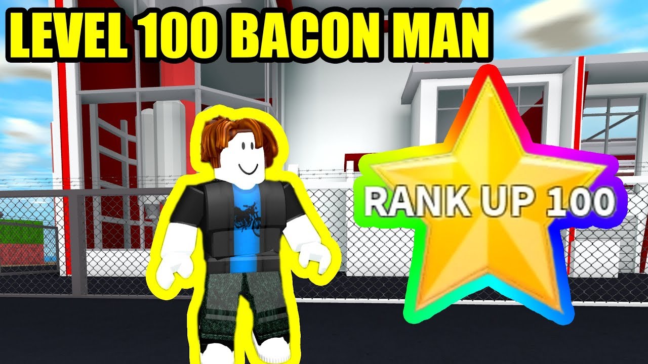 BACON HAIR gets RANK 100 HYPERDRIVE | Roblox Mad City