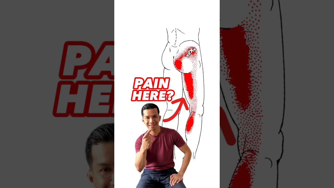 Painful or Tight hamstrings? Do this stretch! #hamstrings #hamstringstretches