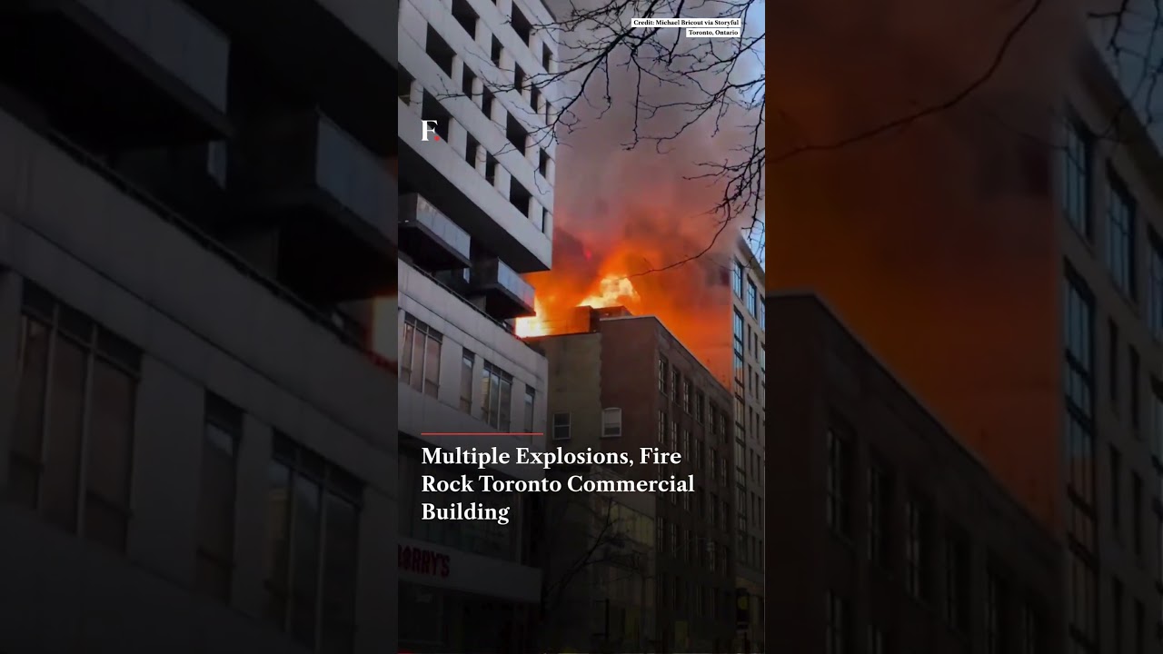 Explosions Rock Toronto Commercial Building Fire; No Injuries Reported | N18G