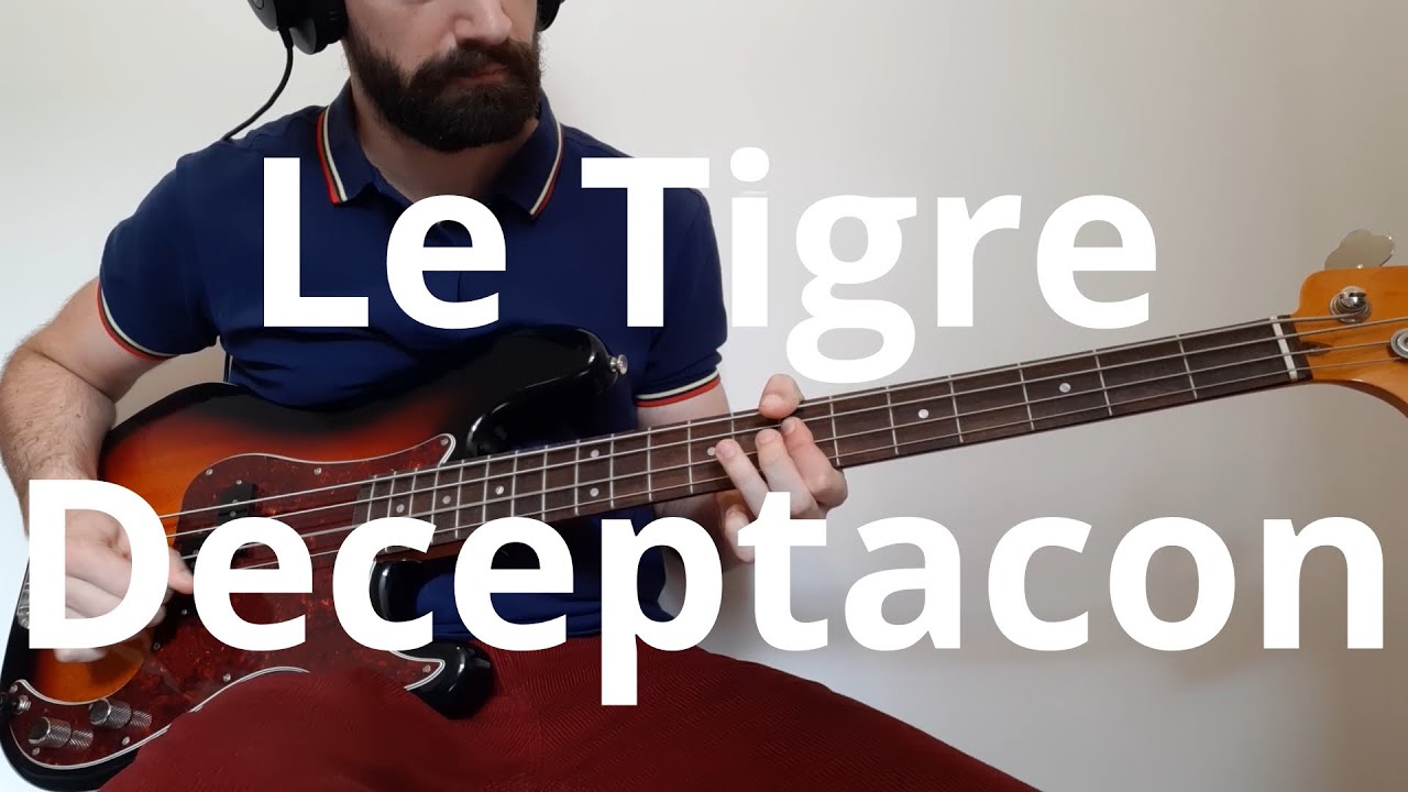 Le Tigre   Deceptacon Bass Cover