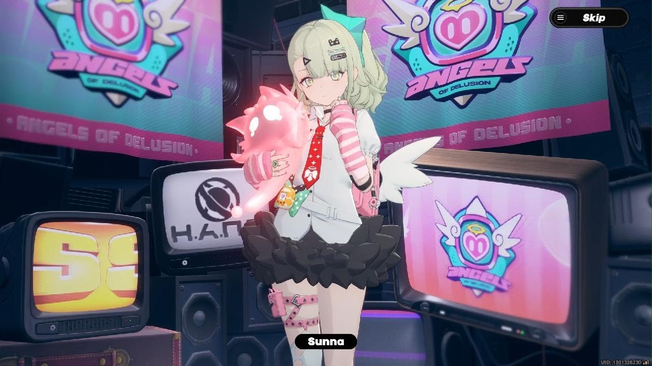 Zenless Zone Zero Pulling S-Rank Sunna Animation
