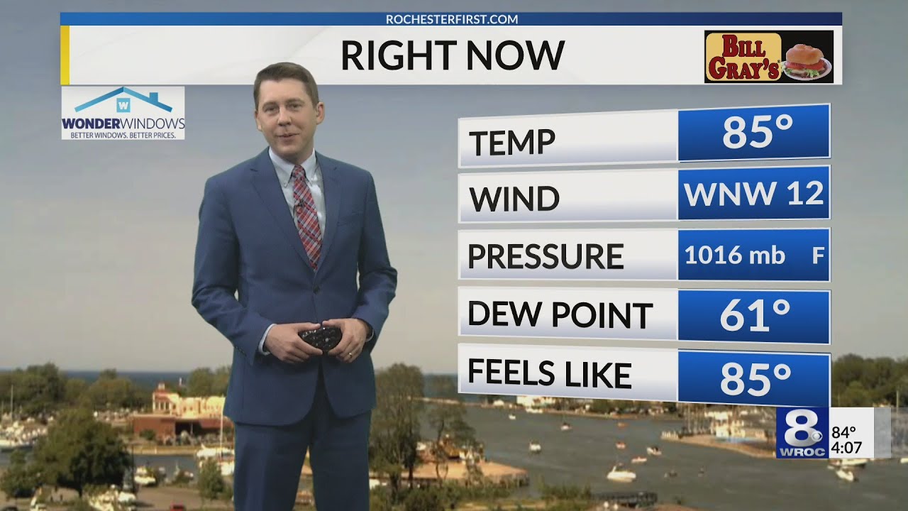 Weather forecast: Summer heat as temperatures get into the upper 80s