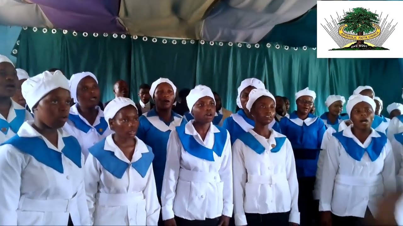 Lusaka District Choir. Stage song