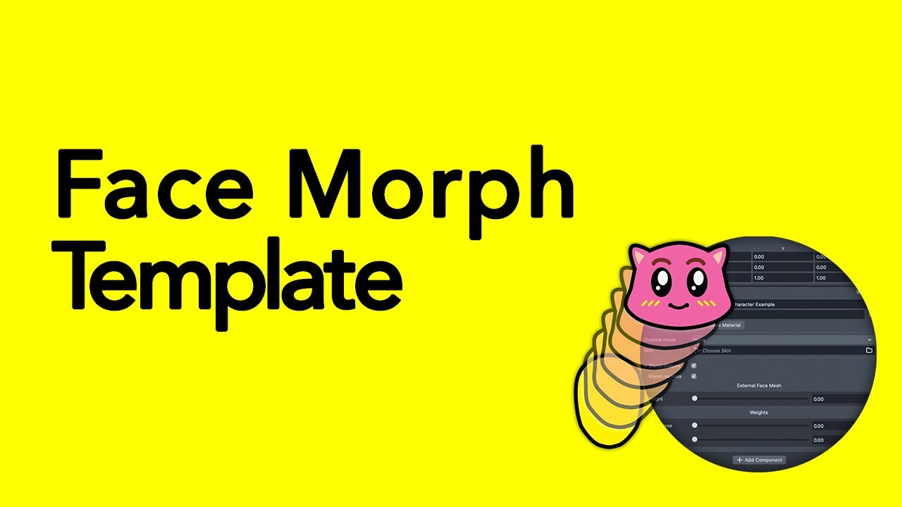 Lens Studio Face Morph Template