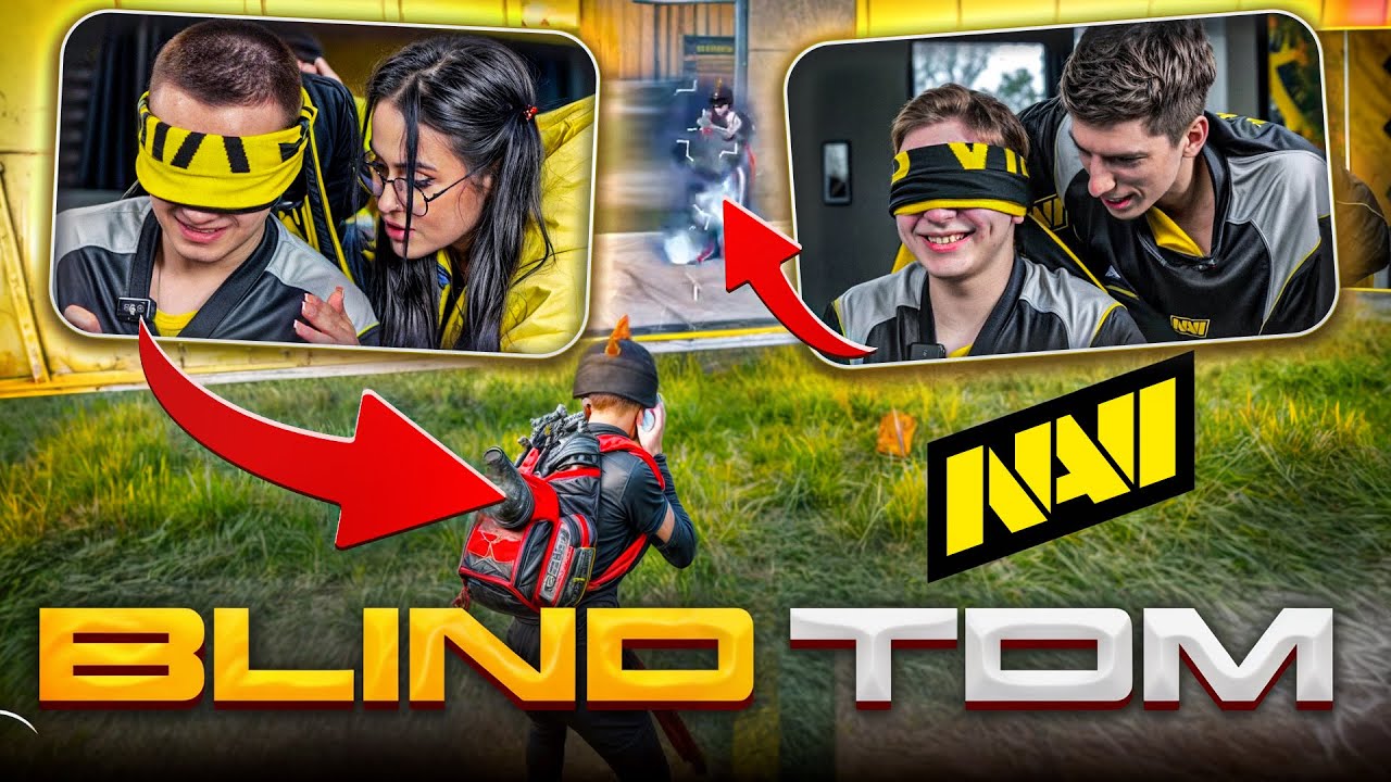 NAVI PUBG Mobile играют TDM Вслепую! FLIP и BlackBunny vs Zefirka и Zong