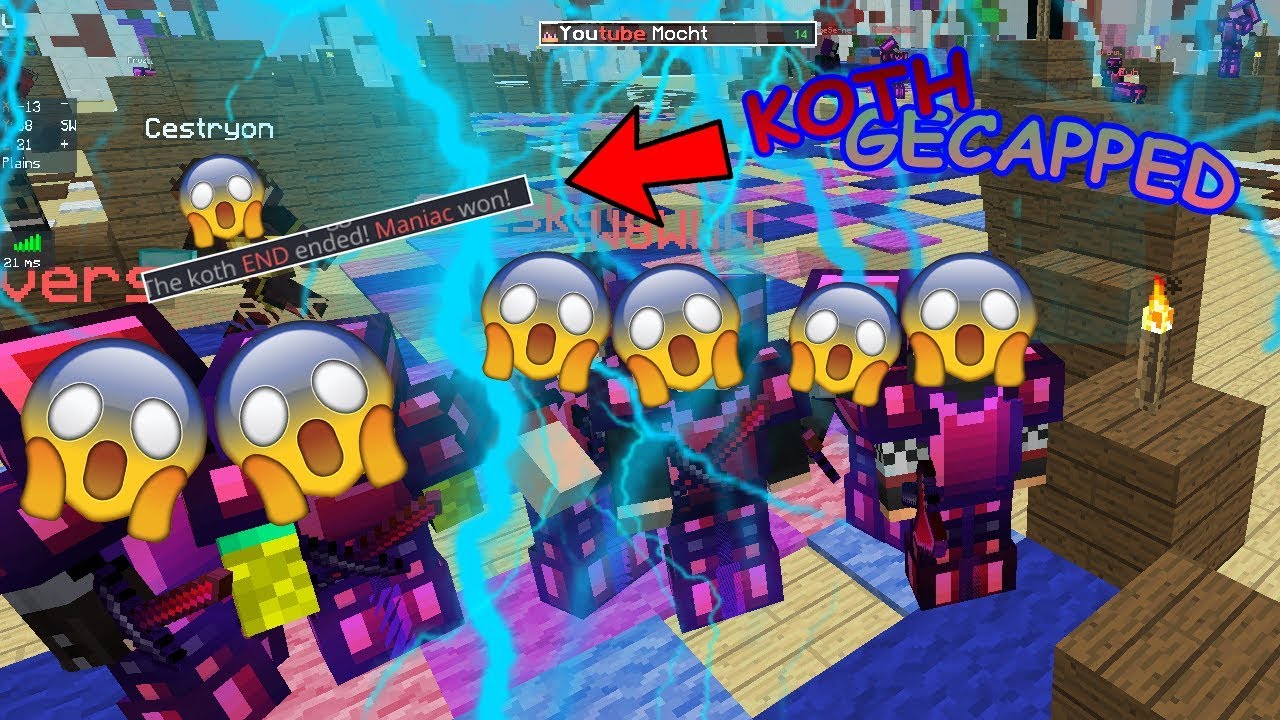 KOTH GECAPPED + YOUTUBE RANK! - FRUSKYGAMES [3]