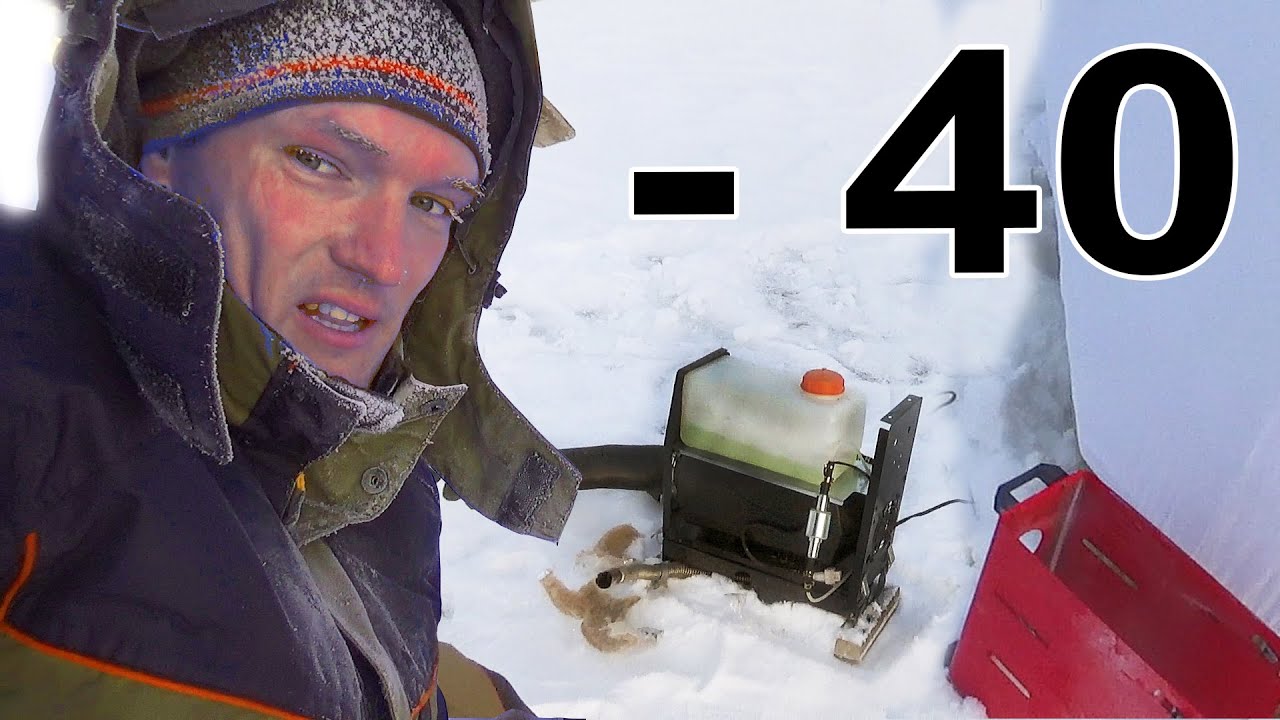 КИТАЙСКА ВЕБАСТА в  -40 УМЕРЛА! или НЕТ?! Тестирую работу, расход, эффективность в морозяку