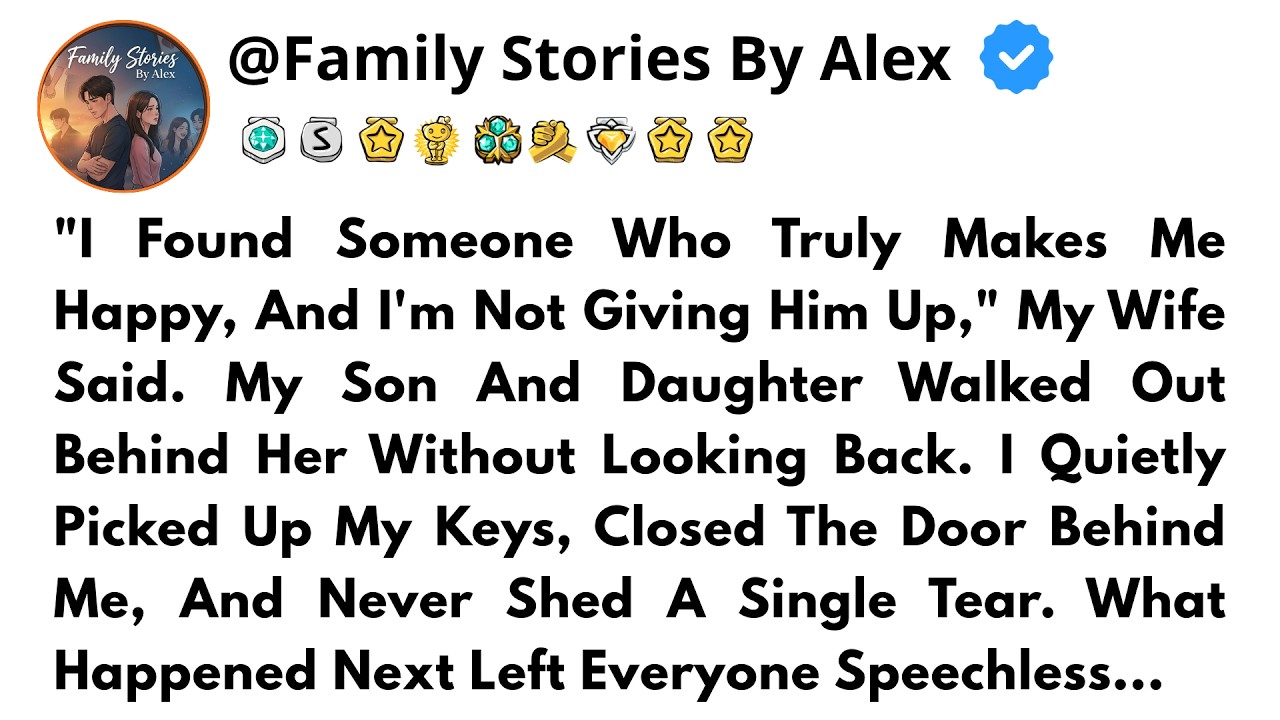 My Wife And Kids Left Me For Someone Else&mdash;I Walked Away And Never Looked Back...