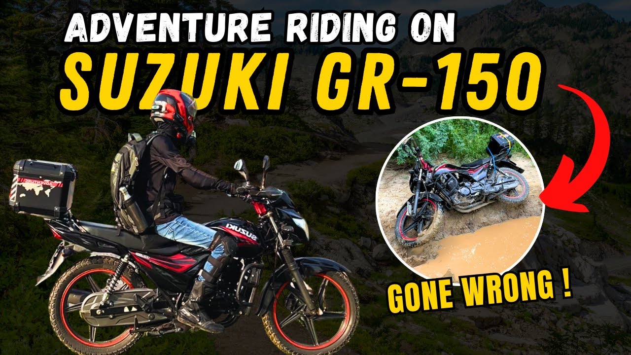 ‼️Exploring The Offroad Trails of Lahore on Suzuki GR 150 | Motovlog-016