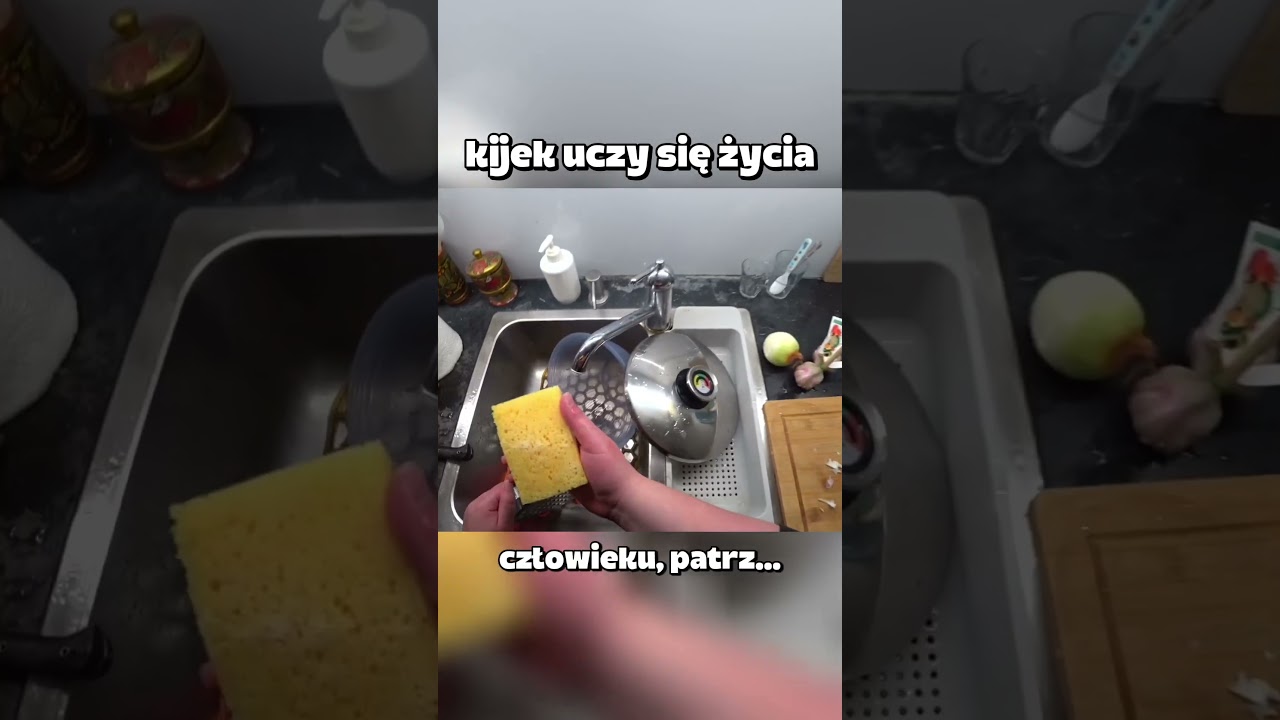odblokowano nową umiejętność: zmywanie 🤐