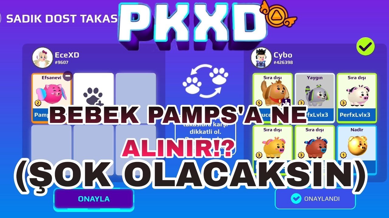 BEBEK PAMPS'LA TAKAS YAPTIM  (Dolandırıldı mı😭) #keşfet #pkxduniversd #pkxd 