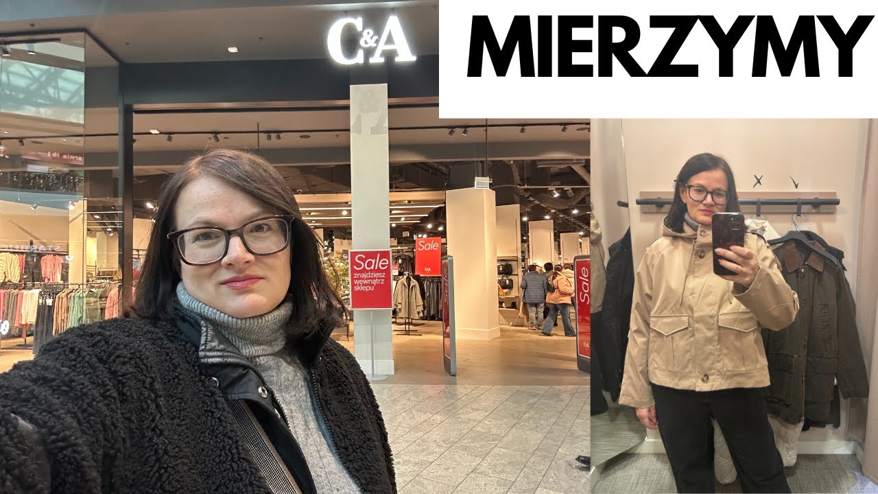 C&A - Mierzymy kurtki 🧥- WYPRZEDAŻ 🔥😶