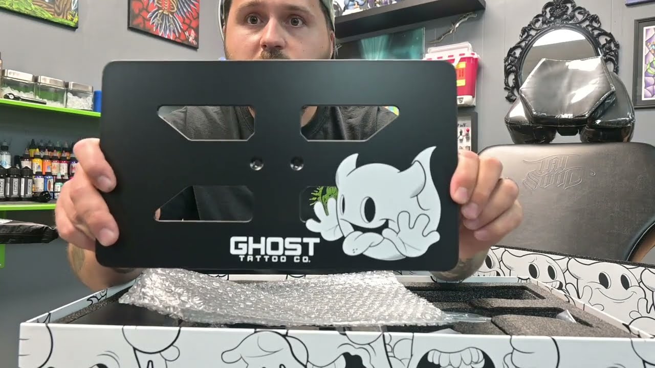 Ghost Tattoo Workstation tray review @GhostTattooCo  #tattooeducation #tattooequipment