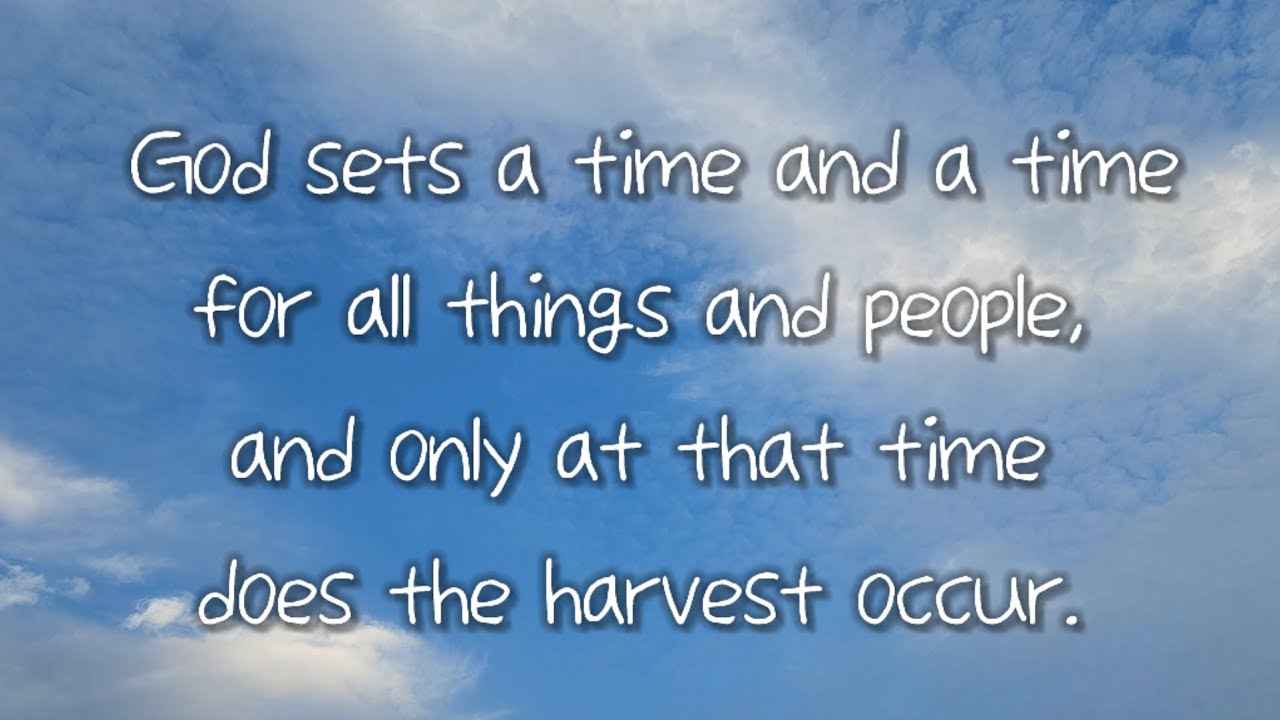 [TUES OCT 17 2023 DAWN PROVERBS] GOD SETS A TIME... PASTOR JUNG MYEONG SEOK JMS