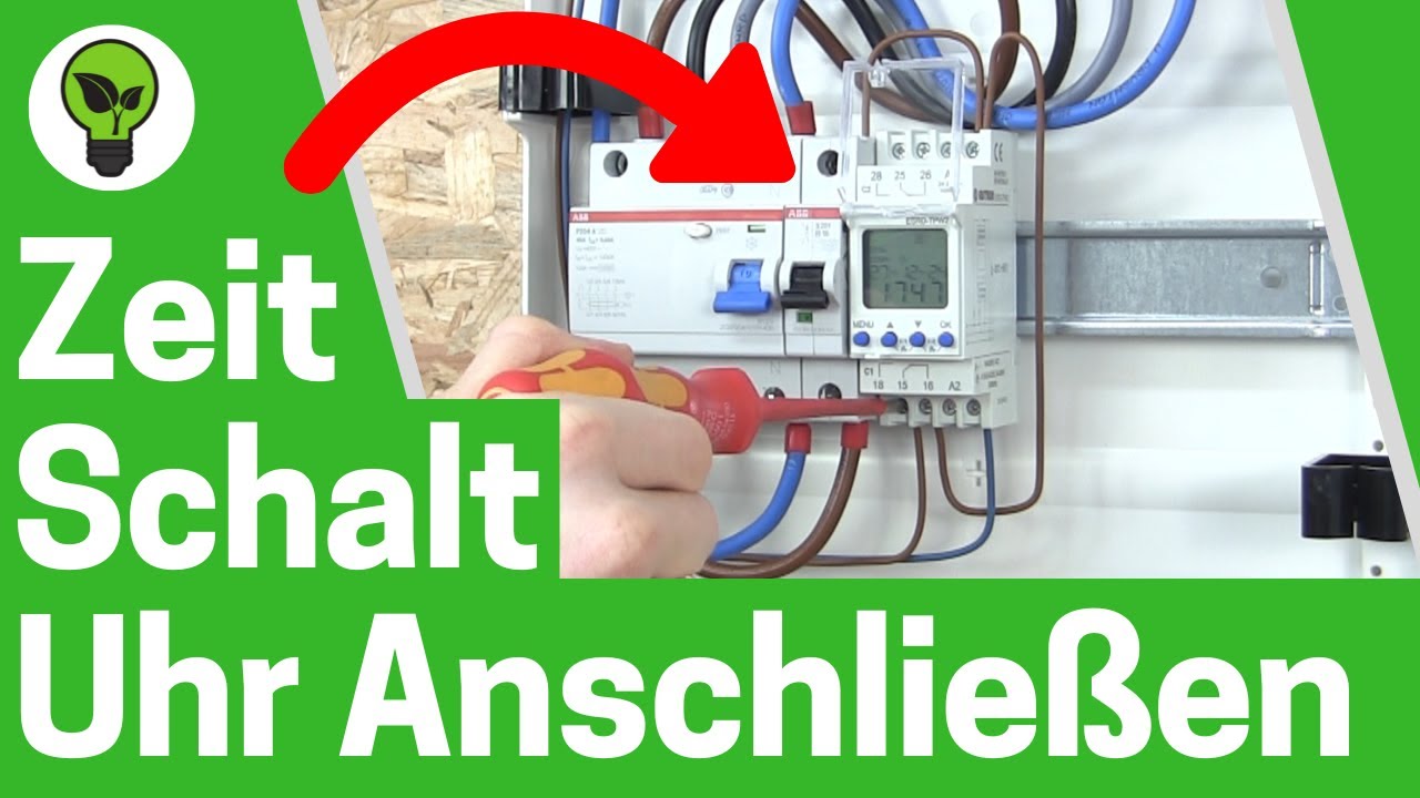 Zeitschaltuhr Hutschiene Anschließen ✅TOP ANLEITUNG: Wie Digitale Schaltuhr Verdrahten & Einstellen?