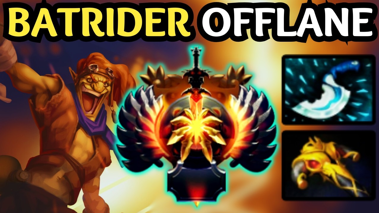 🔥 UNSTOPPABLE BATRIDER Offlane — Lasso Wins Every Fight 🔥 Dota 2 Gameplay