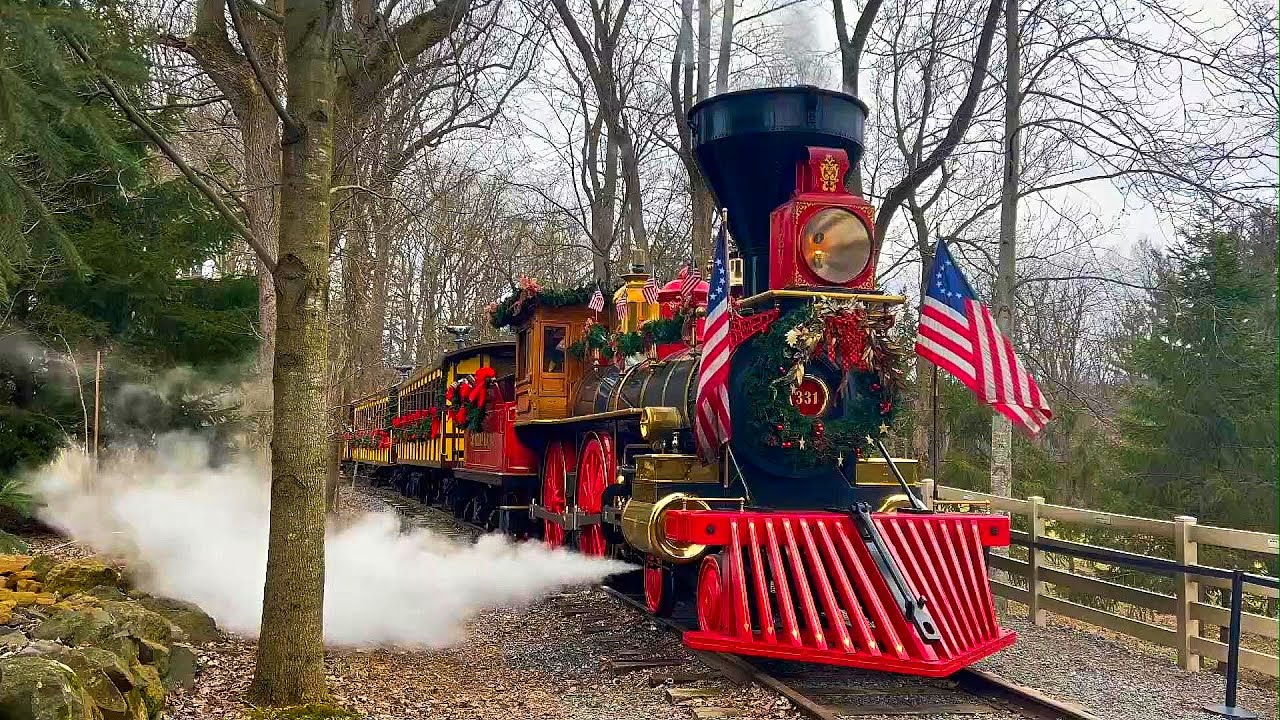 A Ride Behind CIVIL WAR Era Steam Locomotive No. 331