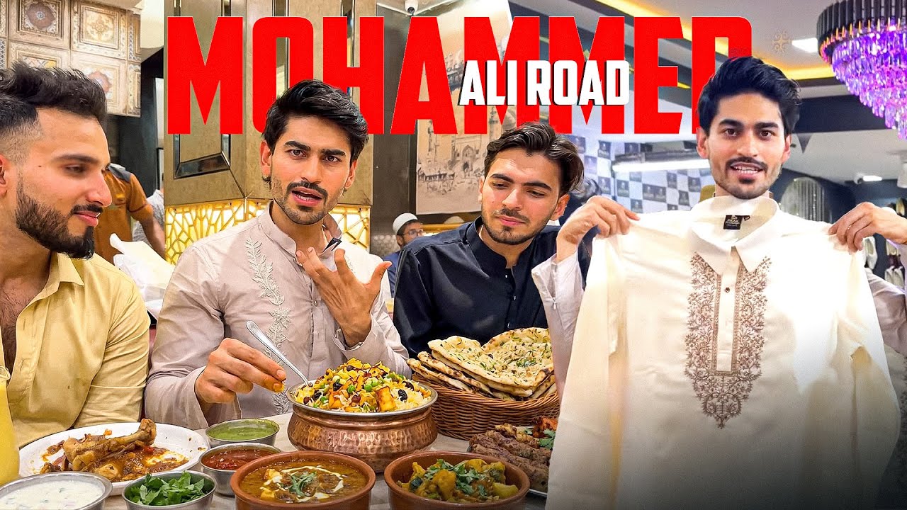 Exploring Mohammed Ali Road - Food & Shopping 