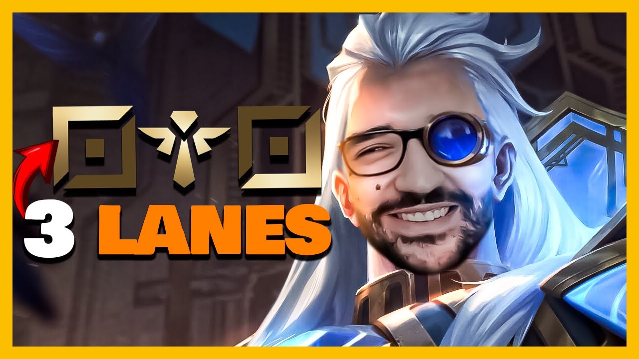 SWAIN: TEMER carregando em 3 LANES DIFERENTES ao MESMO TEMPO!