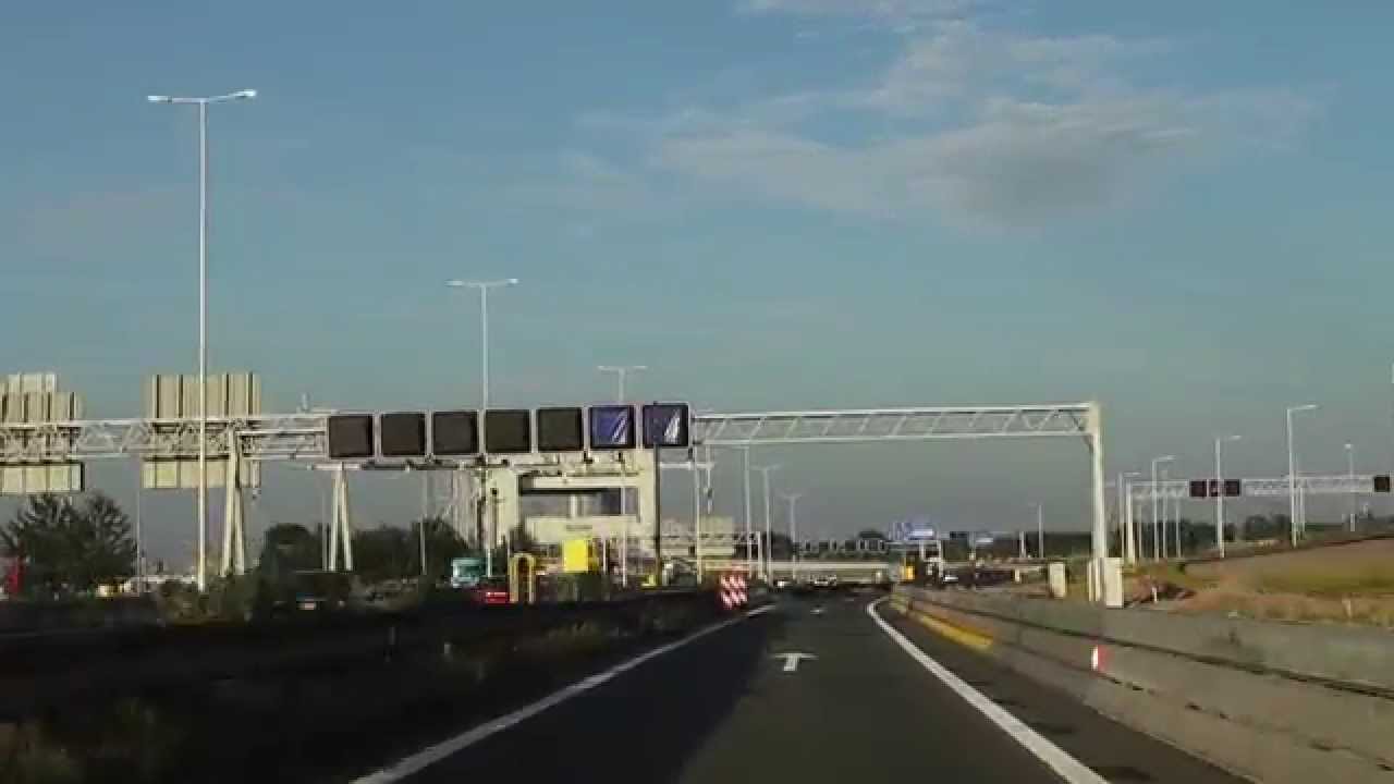 Botlekbrug - Spijkenisse towards Hoogvliet (Rotterdam)