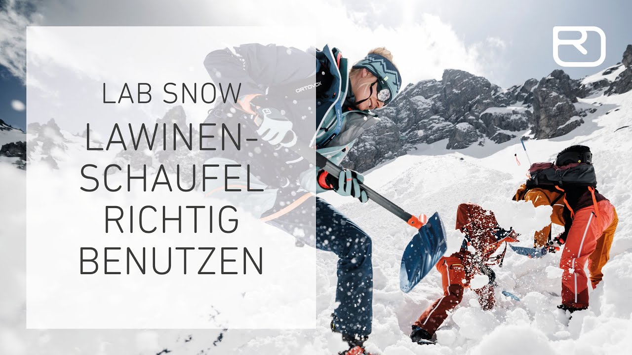 Richtig Schaufeln nach Lawinenabgang – Tutorial (16/17) (Deutsch) | LAB SNOW