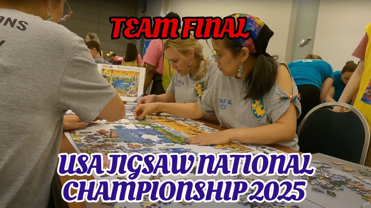 USA Jigsaw Nationals 2025 – Team Final in Real Time