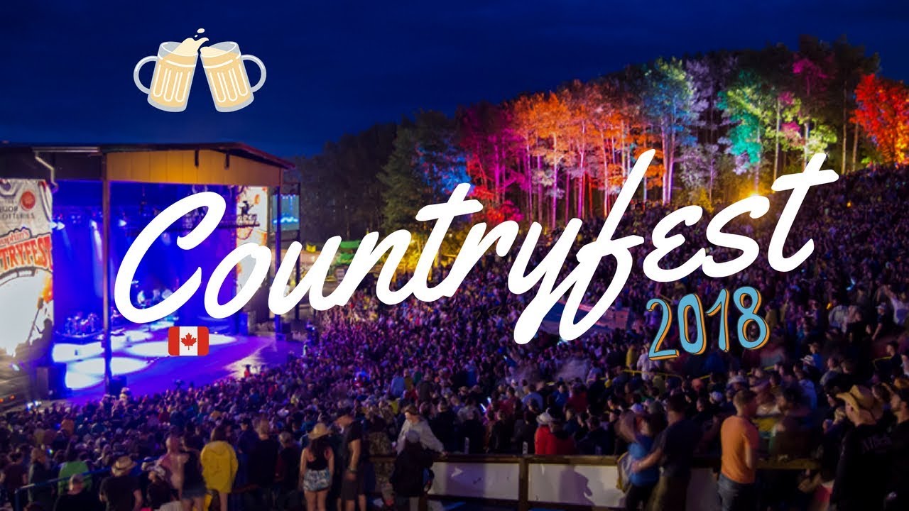 I SPENT 24 HOURS AT DAUPHIN'S COUNTRYFEST!! // Canada Day 2018
