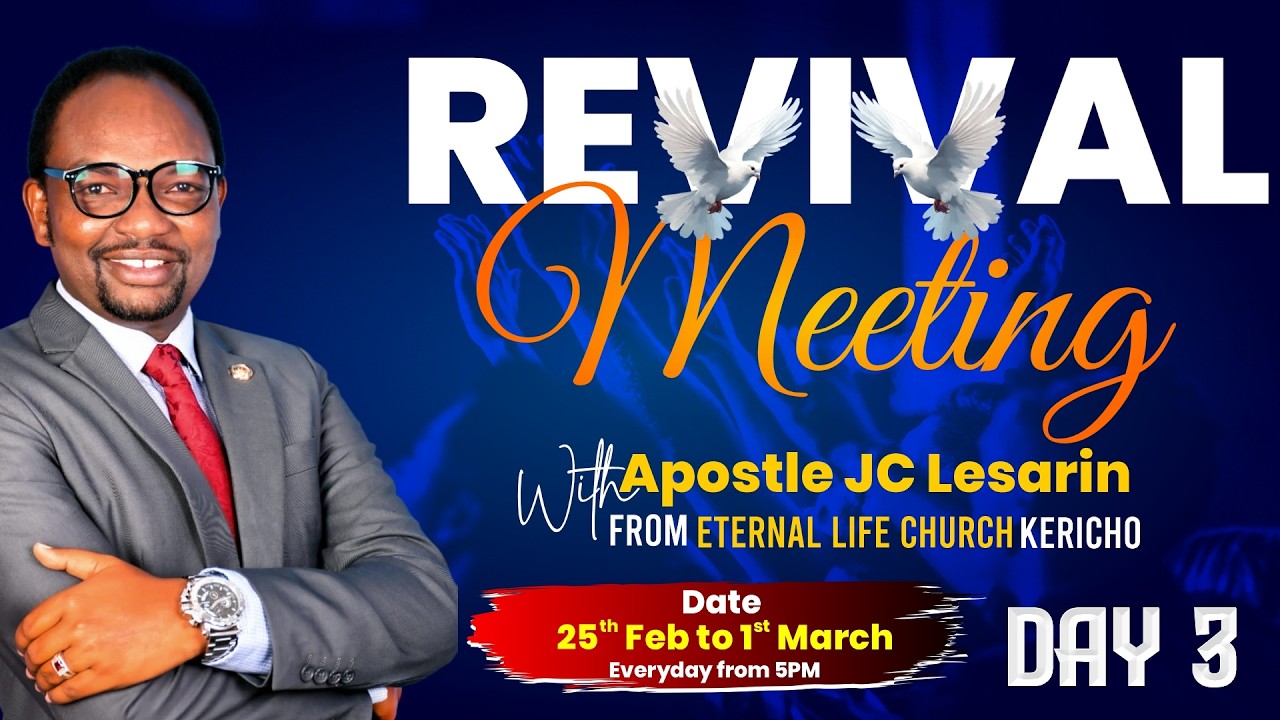 LIVING A PROPHETIC LIFE (Part 2)  || APOSTLE JC LESARIN || REVIVAL MEETING DAY 3