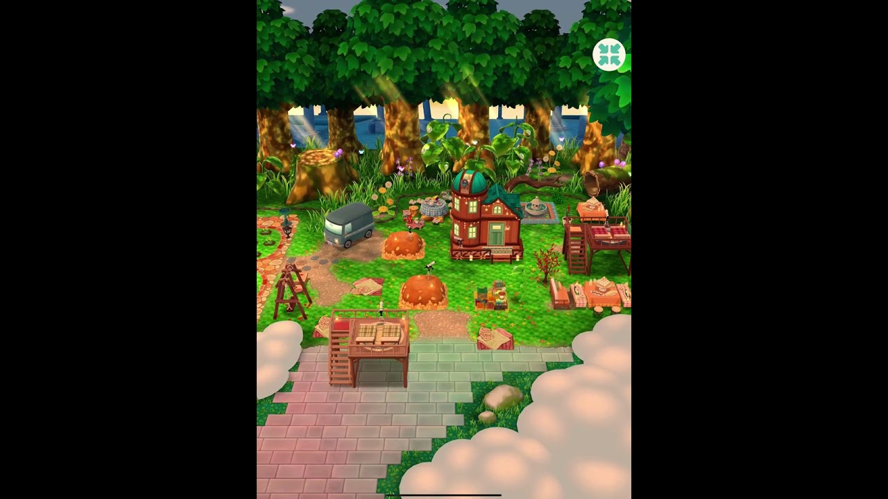 Updating forest camp ground