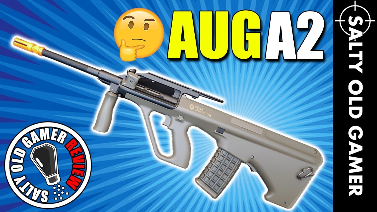 ASG Steyr Aug A2 Airsoft AEG | Обзор страйкбольного оружия SaltyOldGamer