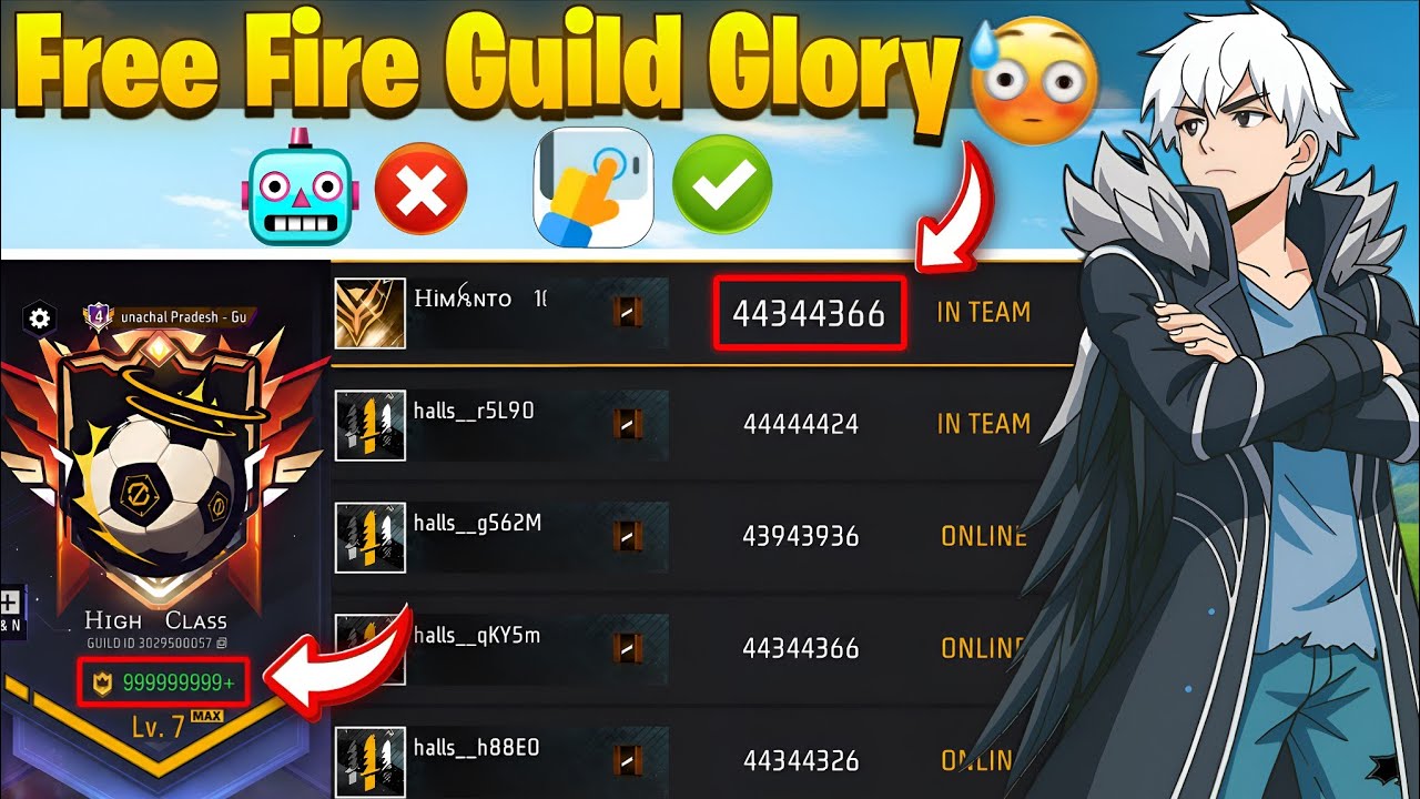 Reality Of Guild Glory Bot 🤖 99,999,999 Glory 🤡 Guild Glory Increase 😲 With Auto Clicker 🔥