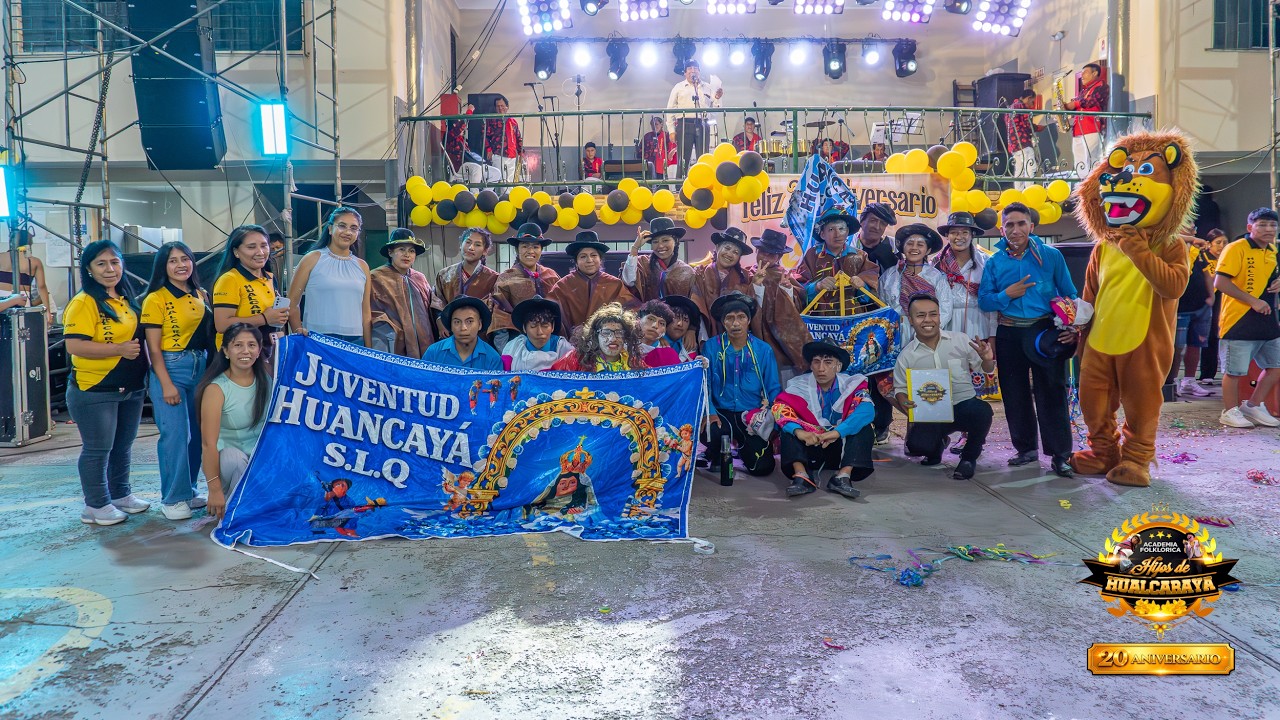 🎉 Juventud Huancayá SLQ  | 20° Aniversario Academia Folklórica Hijos de Hualcaraya