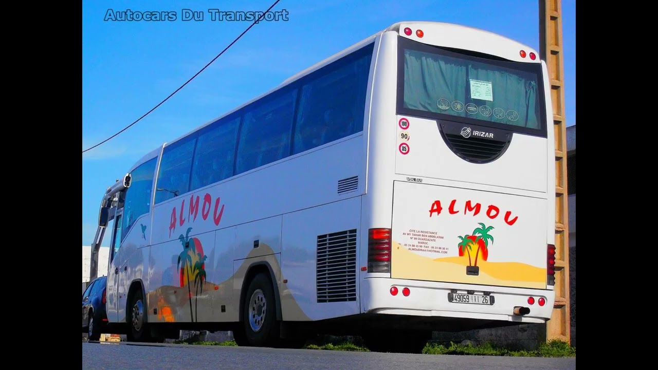 Company ALMOU transport de voyageurs عشاق حافلات ألمو صور جديدة على قناتي لنقل المسافرين