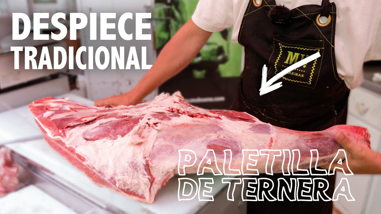 🔥DESPIECE de PALETILLA /ESPALDILLA de vacuno TRADICIONAL (Desposte res) Cómo Deshuesar | Etxezarreta