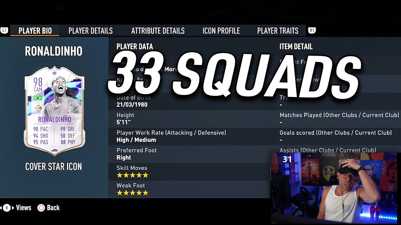 Nick Reacts To Ronaldinho SBC.....