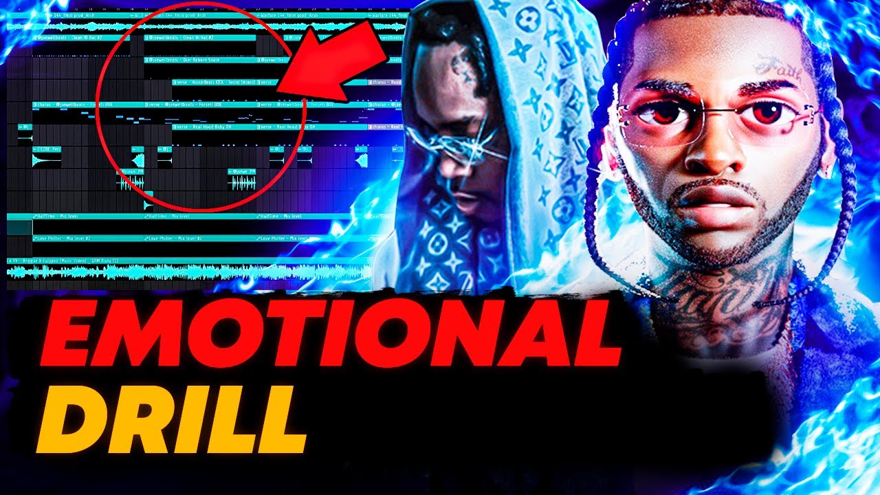 How to Make EMOTIONAL Drill Beats For Fivio Foreign & Pop Smoke | FL Studio Drill Tutorial 2022