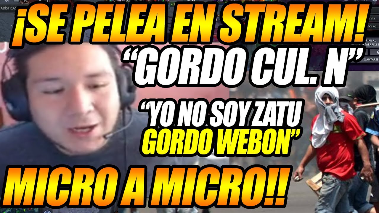 PICANTE!! KINGTEKA SE PELEA MICRO A MICRO CON CHIBOLO PIRA&Ntilde;A EN PLENO STREAM