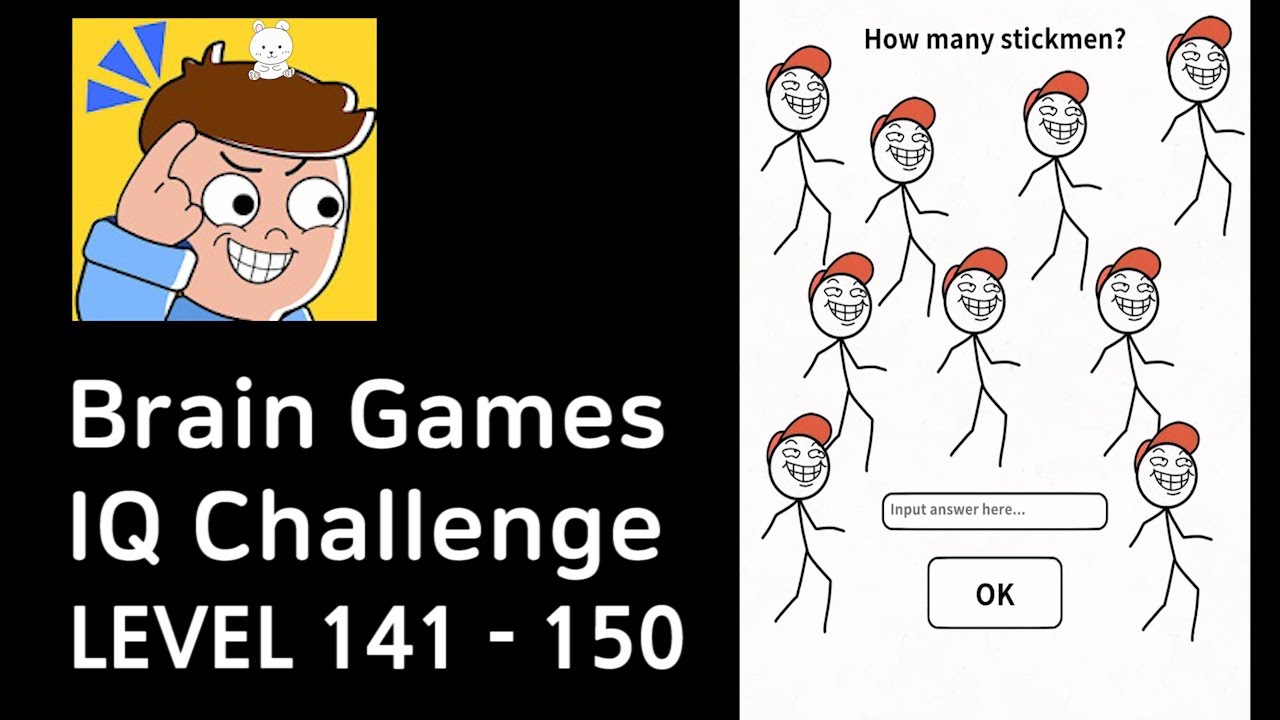 Brain Games IQ Challenge Level 141-150 Walkthrough (GAMEJAM)