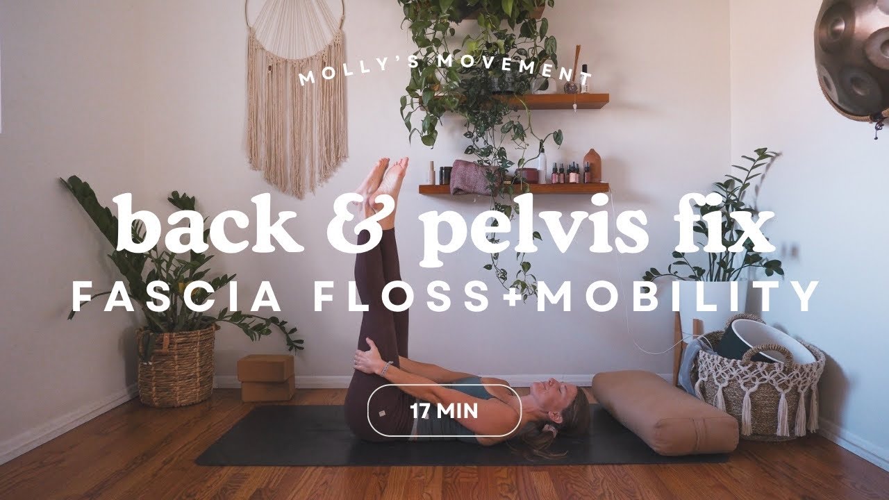 back pain & pelvis fix - 17 minutes for relief & better movement! by Physical Therapist